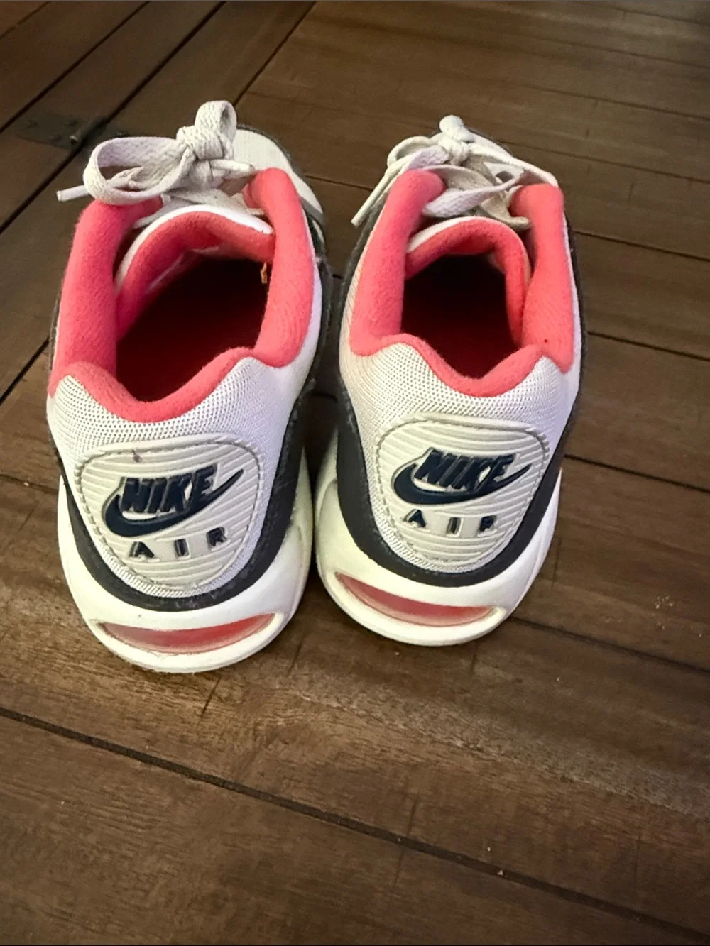 Nike Air Gray White Blue Pink Sneakers - Picture 2 of 8